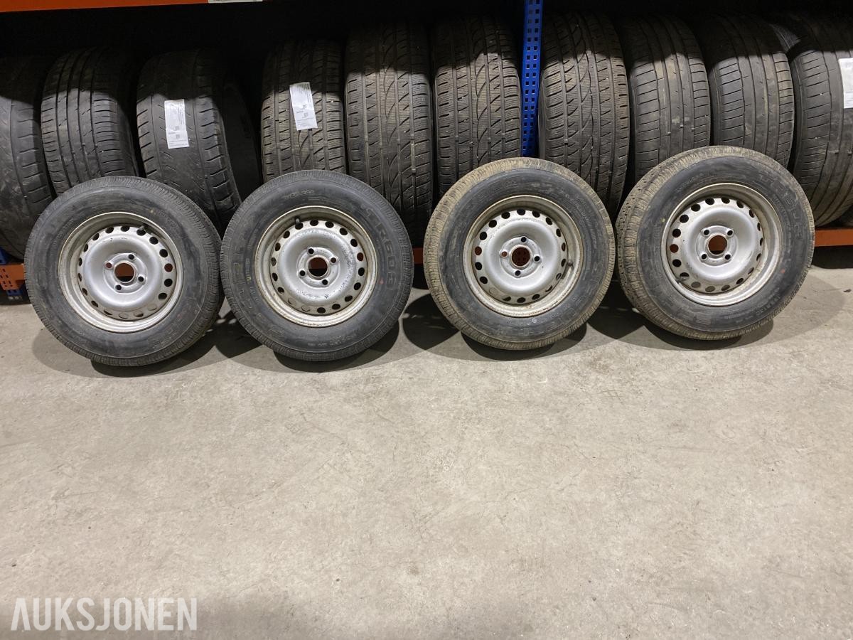DIVERSE HJULSETT FRA ULIKE BILMODELLER. 10 HJULSETT, SOMMER, VINTER.